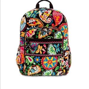 Vera Bradley campus backpack Midnight with Mickey